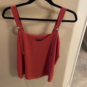 Silky Double Layer Rust Tank with Adjustable Straps